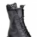 Дамски боти с дантела Savina black