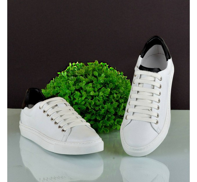 Дамски кецове Mery white black