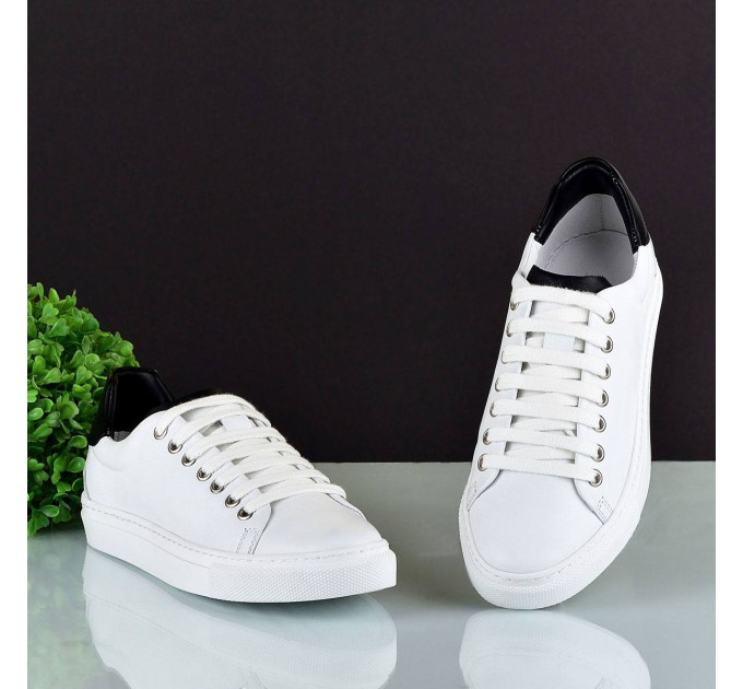Дамски кецове Mery white black