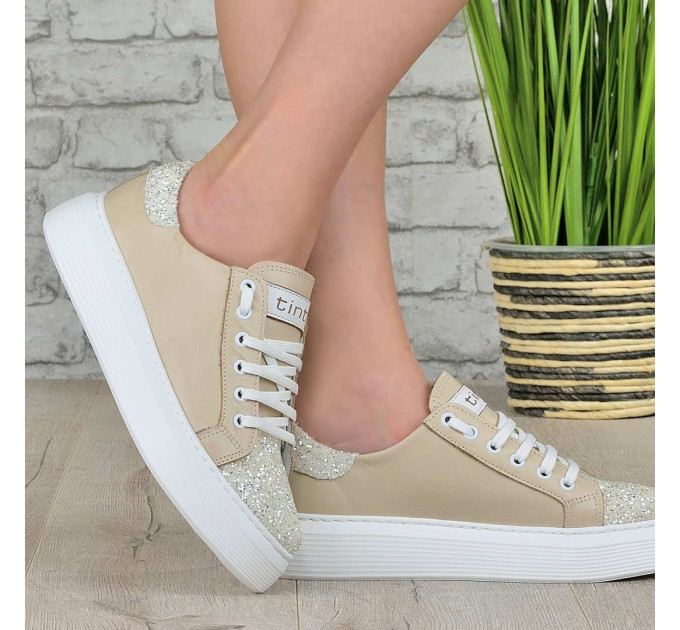Дамски кецове Perla beige