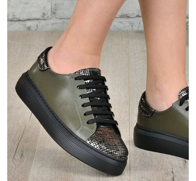 Дамски зелени кецове Perla green