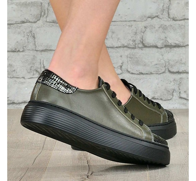 Дамски зелени кецове Perla green
