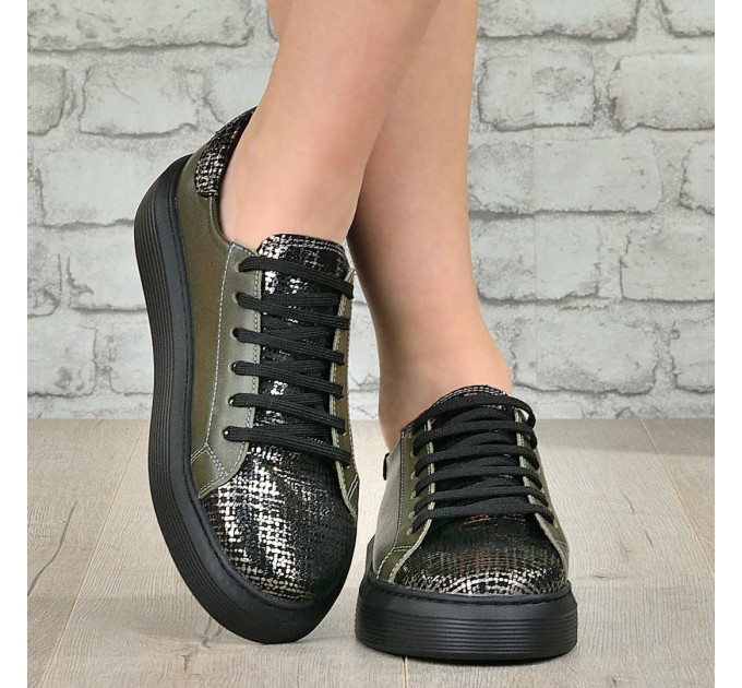 Дамски зелени кецове Perla green