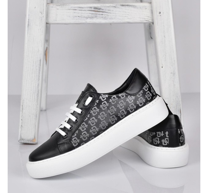 Дамски кецове Tinti black white