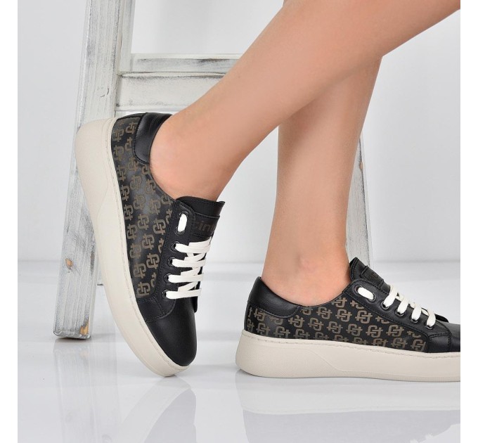 Дамски кецове Tinti brand black