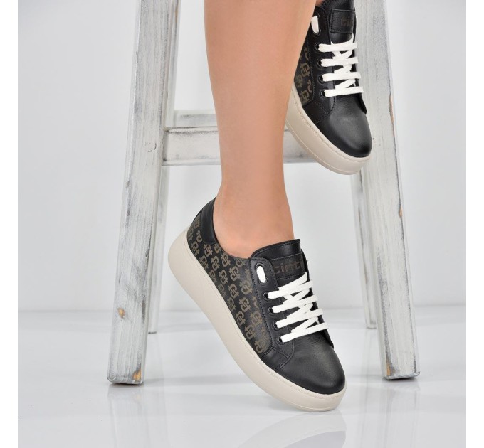 Дамски кецове Tinti brand black