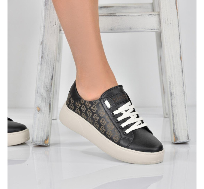 Дамски кецове Tinti brand black