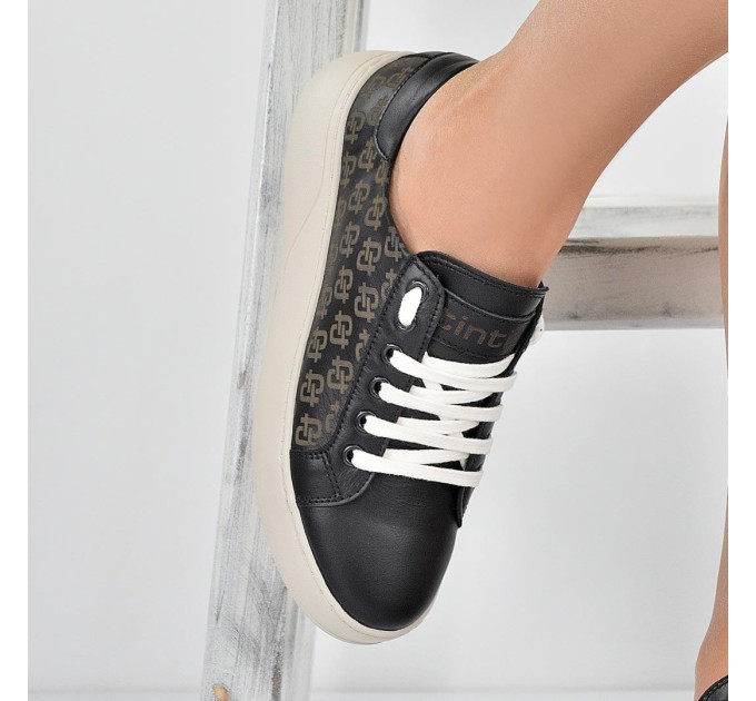 Дамски кецове Tinti brand black