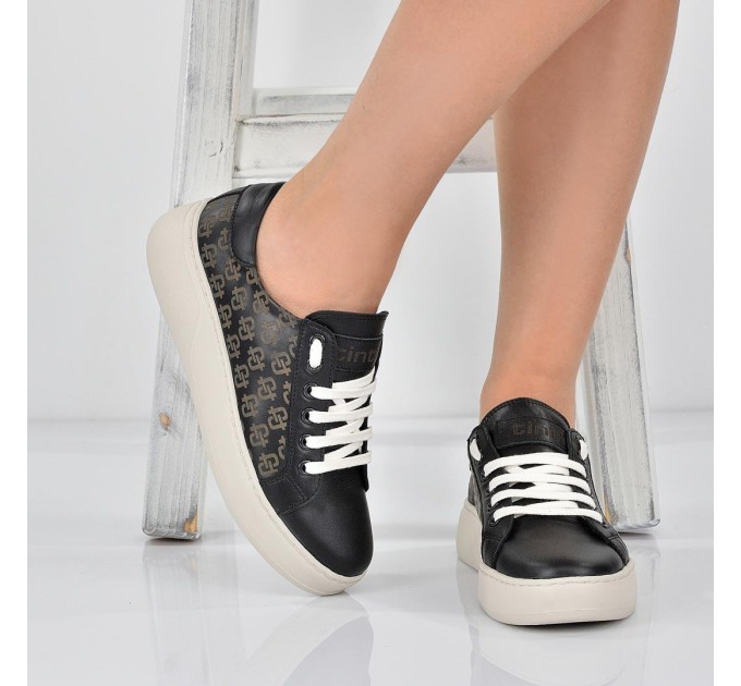 Дамски кецове Tinti brand black