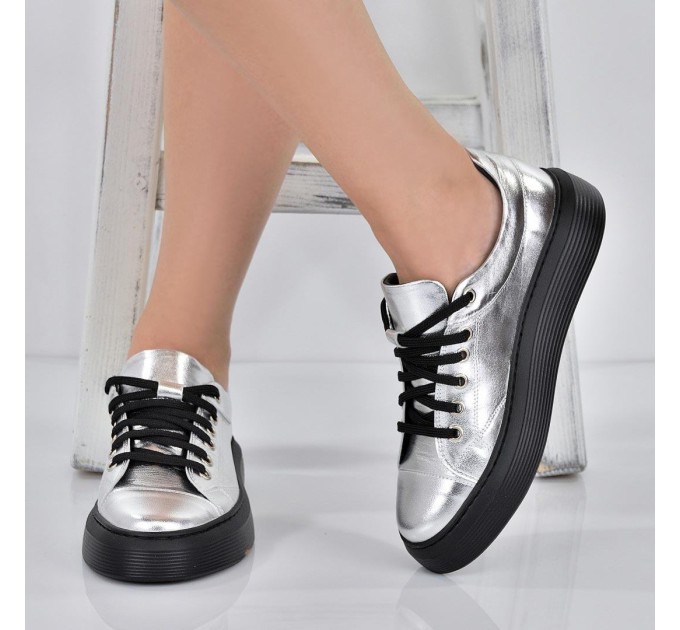 Дамски кецове Zara silver