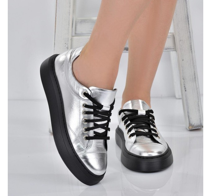 Дамски кецове Zara silver