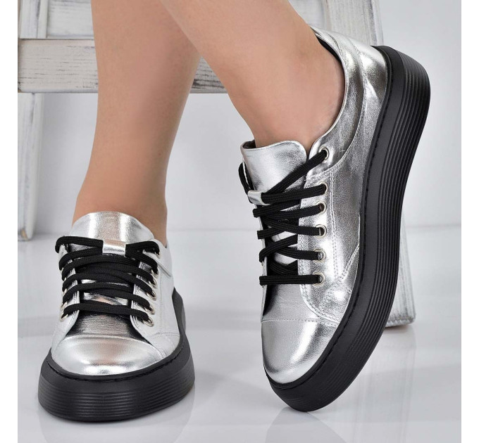 Дамски кецове Zara silver