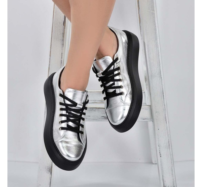 Дамски кецове Zara silver