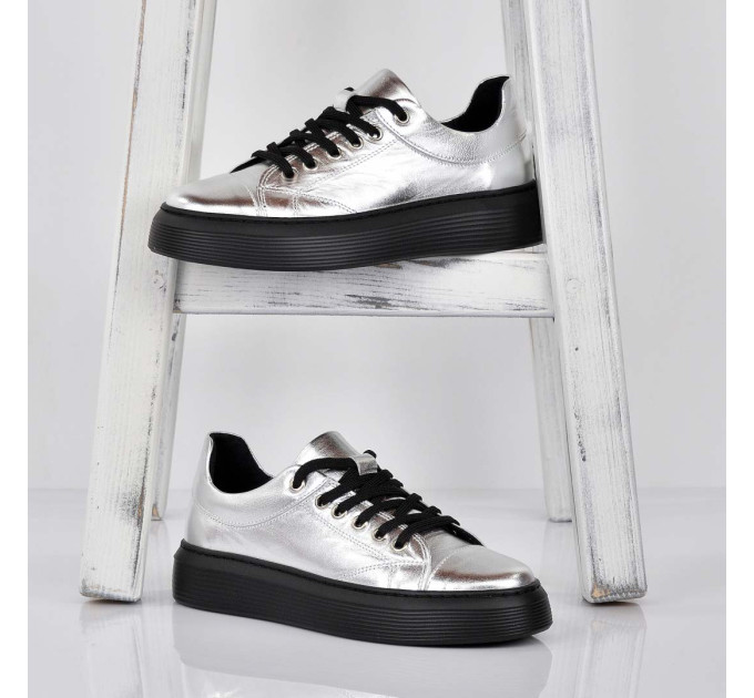 Дамски кецове Zara silver