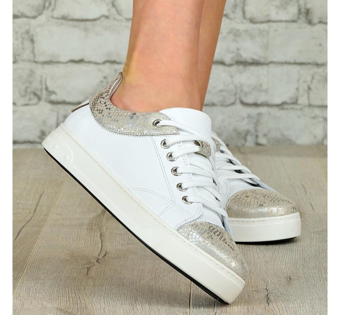 Дамски кецове Zara white
