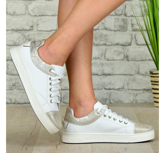 Дамски кецове Zara white