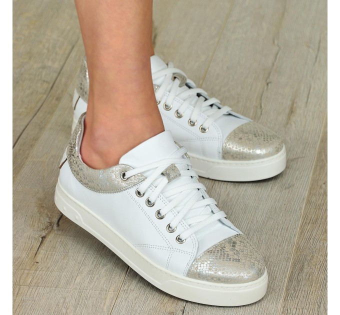 Дамски кецове Zara white