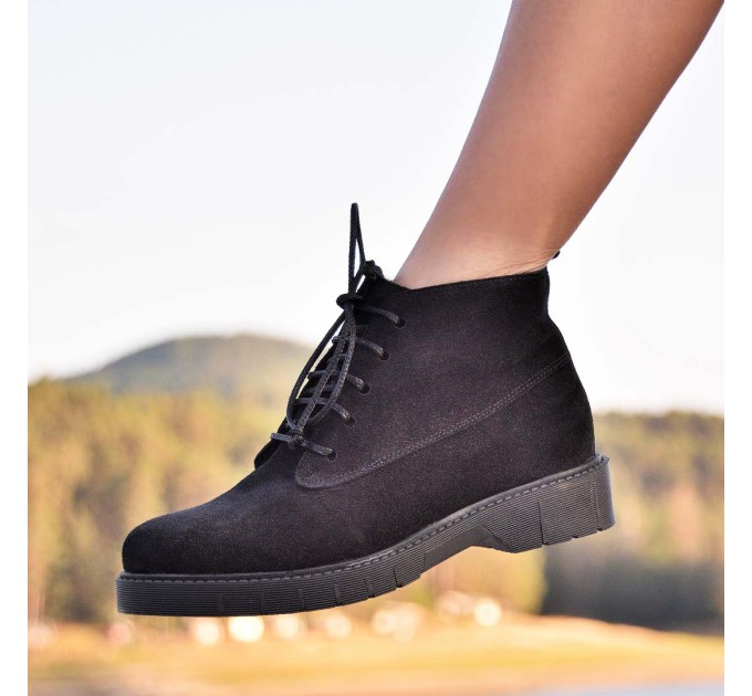 Дамски кларкове Iren black velvet