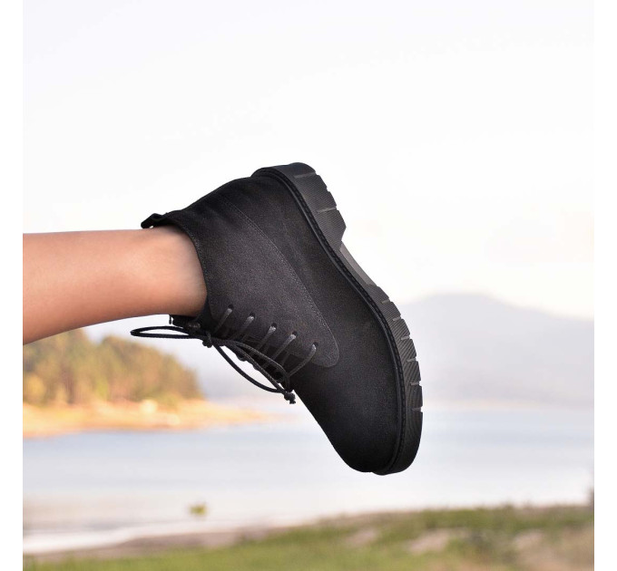 Дамски кларкове Iren black velvet