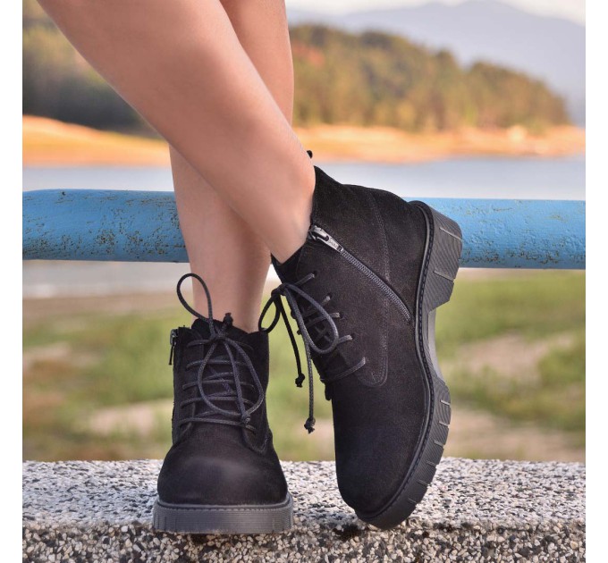 Дамски кларкове Iren black velvet