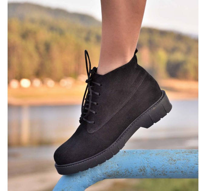 Дамски кларкове Iren black velvet