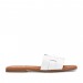 Дамски чехли от естествена кожа 5800 soft blanco