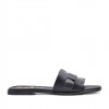 Дамски чехли от естествена кожа 5800 soft negro