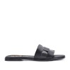 Дамски чехли от естествена кожа 5800 soft negro