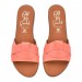 Дамски чехли от естествена кожа 5805 soft coral