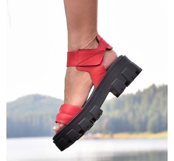Дамски сандали Afrodita red
