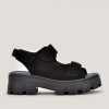 Дамски сандали Amber black velur