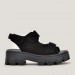Дамски сандали Amber black velur