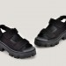 Дамски сандали Amber black velur