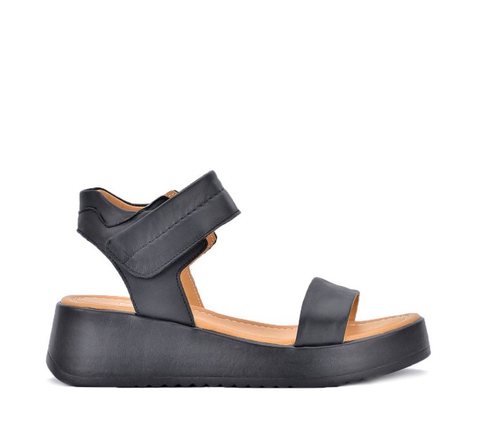 Дамски сандали на платформа Verona black