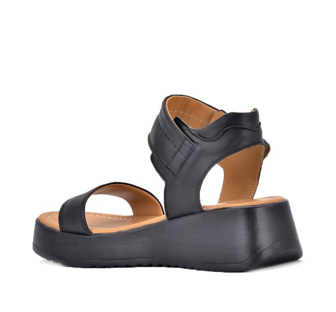 Дамски сандали на платформа Verona black